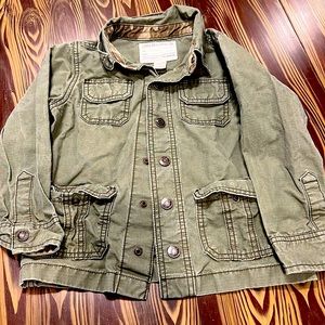 Carter’s army green jacket